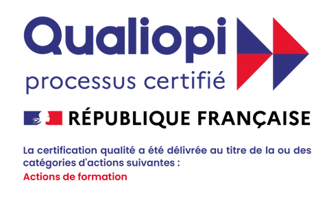 Qualiopi — processus certifié — République Française — certification qualité délivrée au titre de la catégorie : actions de formation